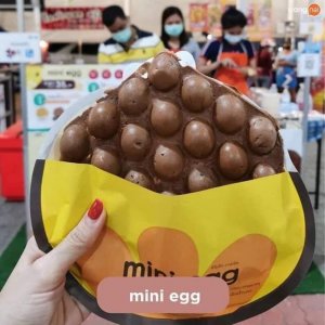 ມິນີເອກ​ ວາບໂຟຮົງກົງ mini egg waffle hongkong