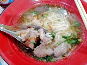 Am Noi Fish Balls Noodle Soup