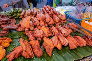 KPM grilled pork Morning Market